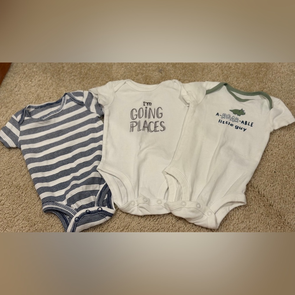 Carter's 3M Bodysuit Bundle